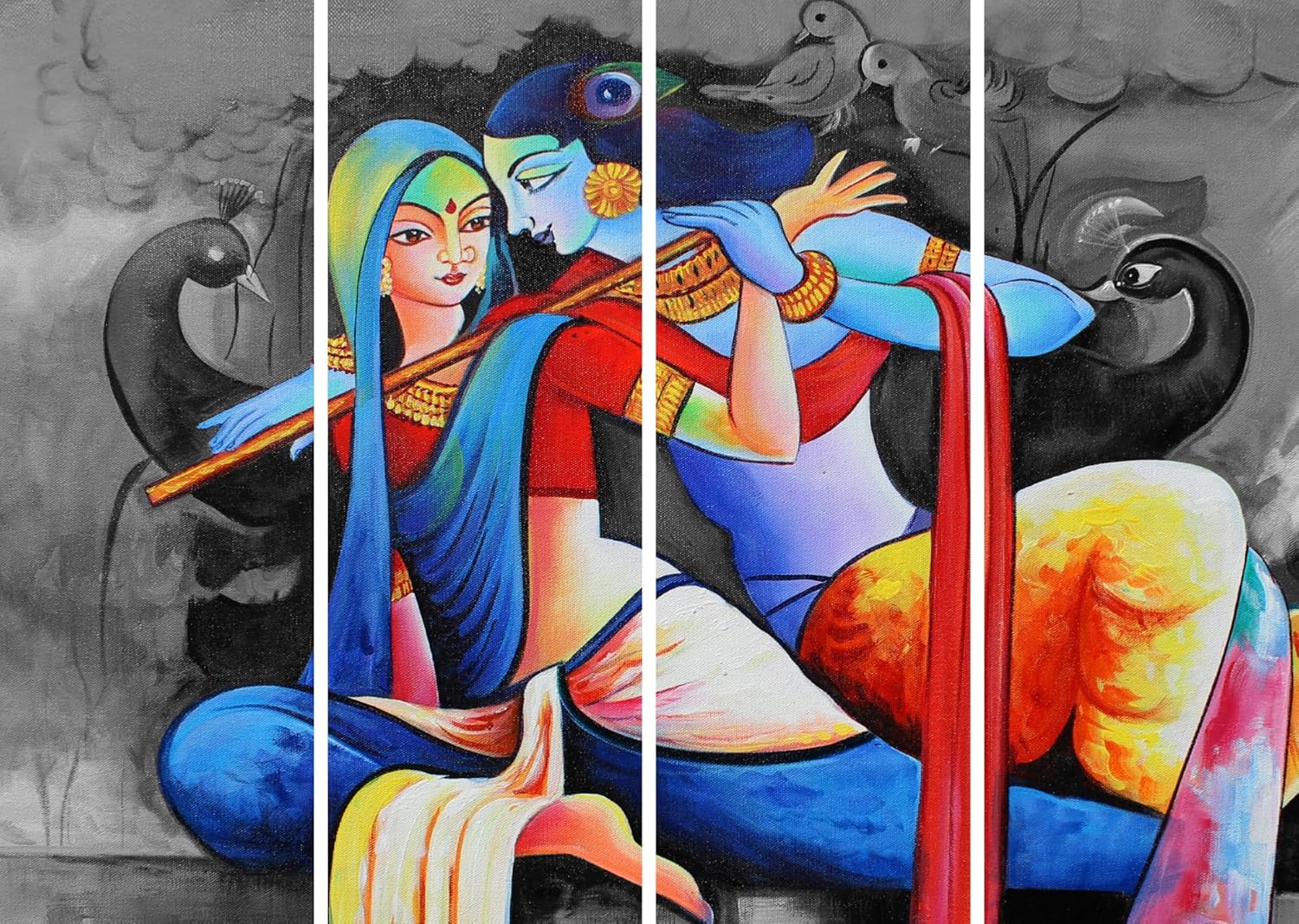 inep-b0cgjhykdy-colorful-multi-frame-wall-art-of-radha-krishna-divine-love-on-mdf.jpg